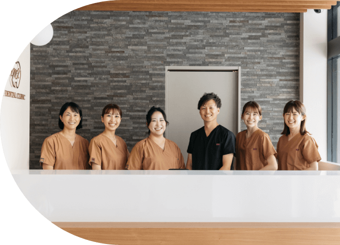 向ヶ丘遊園駅　徒歩2分の歯医者 チーム医療でサポートの様子