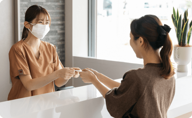 向ヶ丘遊園駅　徒歩2分の歯医者 診療方針や診療費を明確に提示しますのイメージ